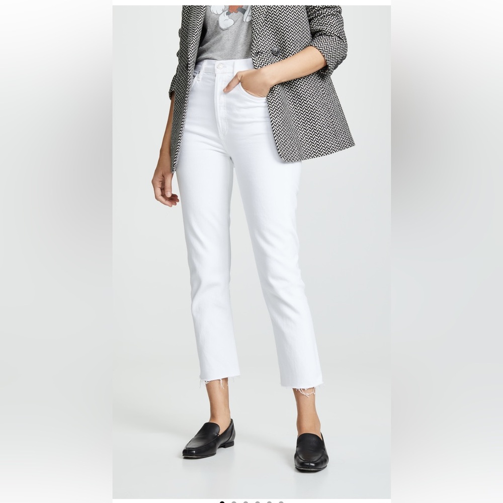 Agolde Riley high rise crop Jean